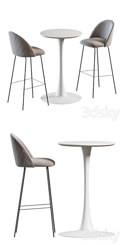 Jysk / RINGSTED table / Grindsted chair